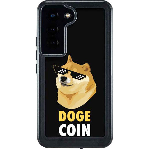 Doge Coin Crypto Galaxy S24 Waterproof Case